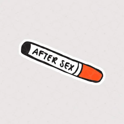 استیکر cigarettes after s*ex