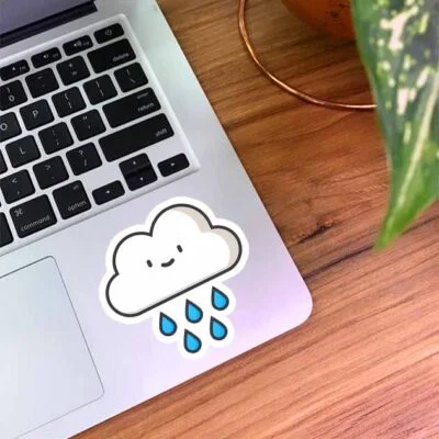 استیکر ابر بارونی