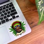 استیکر علف کشیدن