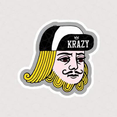 استیکر پادشاه Krazy