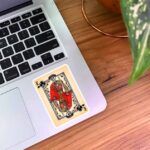 استیکر لپتاپ پاستور طرح کینگ اسکلتی