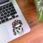 استیکر اسکلت و دستمال سر اسکلتی