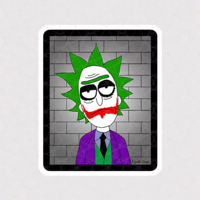 استیکر rick طرح جوکر
