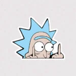 استیکر rick در حال فاک دادن