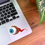 استیکر لپتاپ اسپرم شیطانی