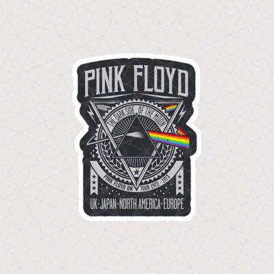 استیکر لوگو Pink Floyd طرح تلفیقی