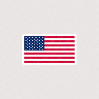 استیکر پرچم ایالات متحده آمریکا