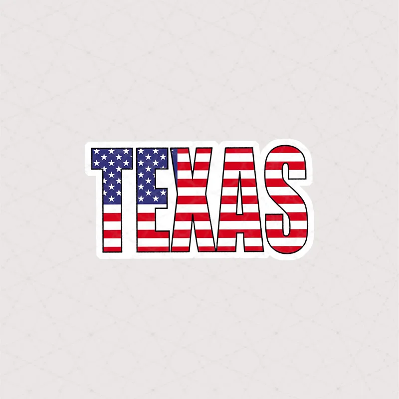 7019 Asli استیکر پرچم آمریکا استیکر پرچم امریکا طرح Texas
