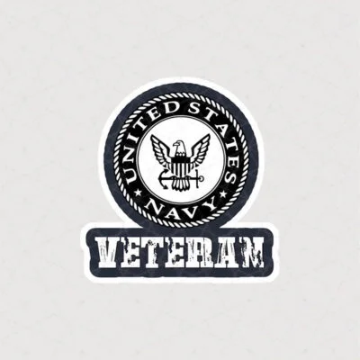 استیکر United States Navy Veteran
