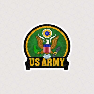 استیکر آرم ارتش ایالات متحده آمریکا