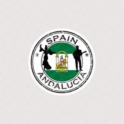 استیکر Andalucía اسپانیا