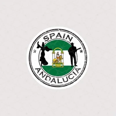 استیکر Andalucía اسپانیا