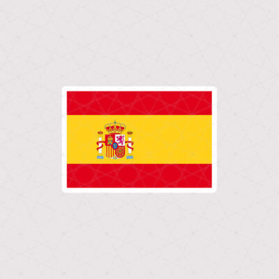 استیکر پرچم Spain کد 7083