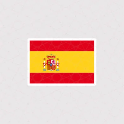 استیکر پرچم Spain کد 7083