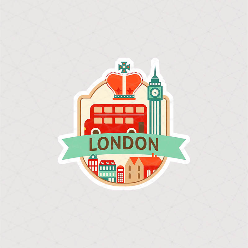 استیکر نماد های شهر لندن