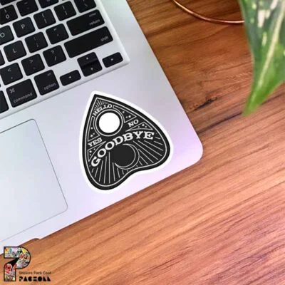 استیکر تخته Ouija به رنگ سیاه