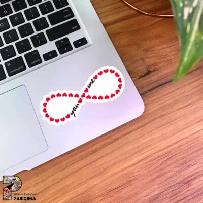 استیکر بی‌نهایت طرح قلب