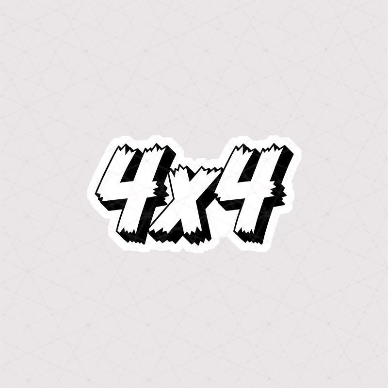 6020 Asli Offroad استیکر آف رود