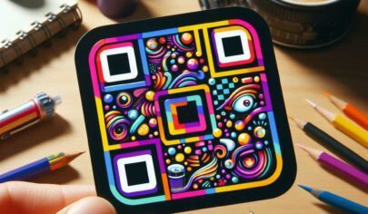 چاپ استیکر بارکد qr