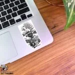 استیکر سرباز در حال آماده شدن برای نبرد
