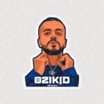 استیکر 021Kid طرح دیجیتال آرت