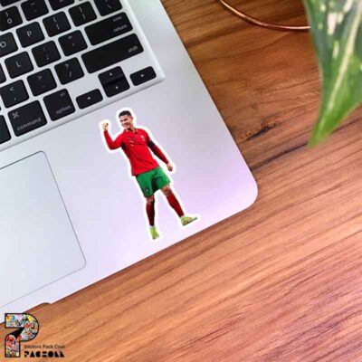 استیکر کریستیانو رونالدو با لباس تیم ملی پرتغال