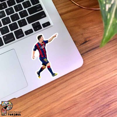 استیکر Messi در لباس بارسلونا