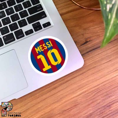 استیکر Messi شماره 10 بارسلونا