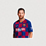 استیکر چهره Lionel Messi ، بارسلونا