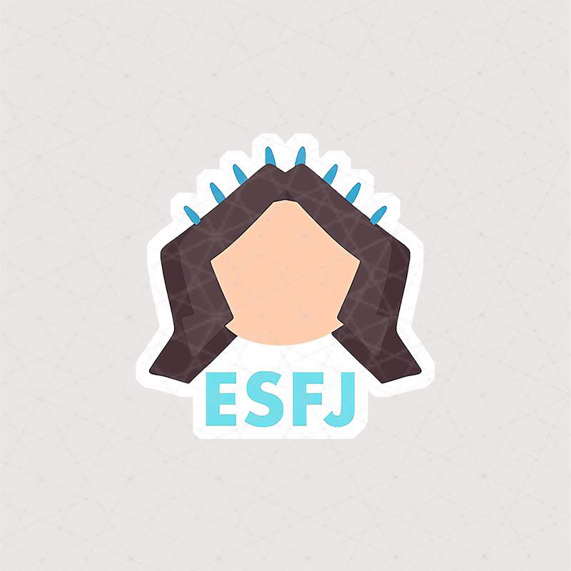 8453 Asli fantasy استیکر فانتزی استیکر دخترونه تایپ شخصیتی ESFJ