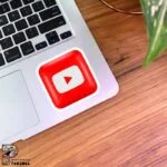استیکر لوگو مربع YouTube