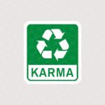 استیکر Karma طرح بازیافت