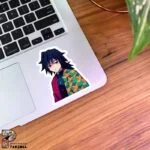 استیکر چهره Giyu Tomioka از انیمه Demon slayer