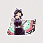 استیکر شینوبو کوچو ( Shinobu Kocho )  از انیمه Demon slayer
