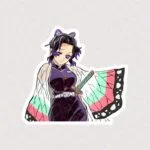 استیکر شینوبو کوچو ( Shinobu Kocho )  از انیمه Demon slayer