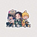 استیکر شخصیت های شیطان کش