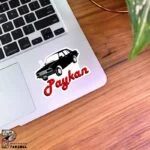 استیکر پیکان به رنگ سیاه