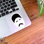 استیکر گرافیکی ستارخان (سیبیل و کلاه )