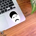 استیکر گرافیکی ستارخان (سیبیل و کلاه )