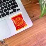 استیکر پفک نمکی