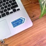 استیکر تابلو تهران از این طرف