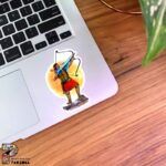 استیکر آرش کمانگیر طرح موشک