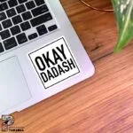 استیکر متن Okay Dadash