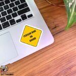 استیکر متن Persian King On Board