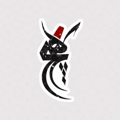 استیکر متن هیچ با کلاه فز