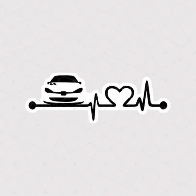استیکر پژو 206 و ضربان قلب