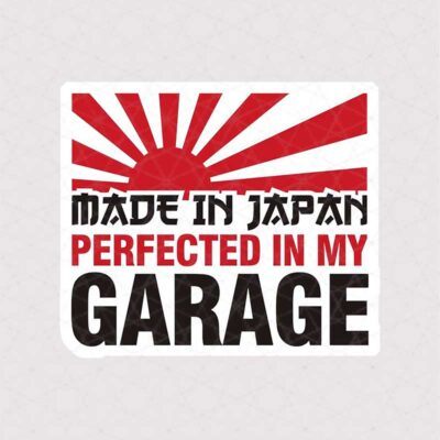 استیکر ساخت ژاپن، در گاراژ من کامل شد