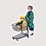 استیکر تانجیرو کامادو و زنیتسو آگاتسوما