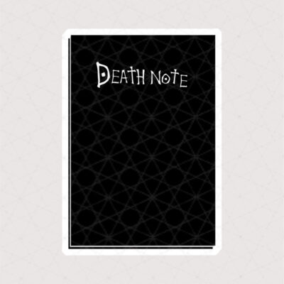 استیکر دفتر مرگ از انیمه Death Note