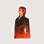 استیکر Light Yagami در حال خندیدن